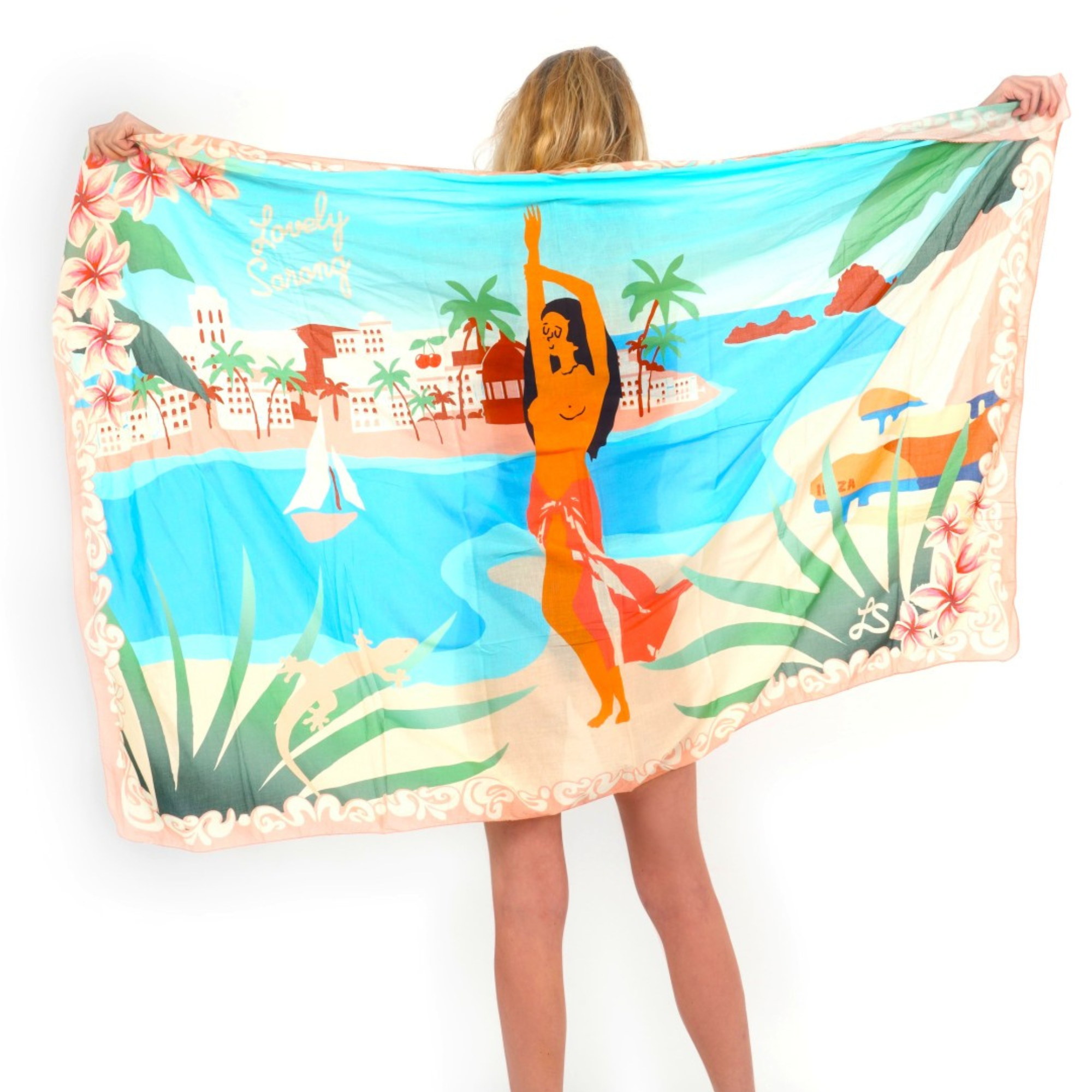 PAREO IBIZA PEACH