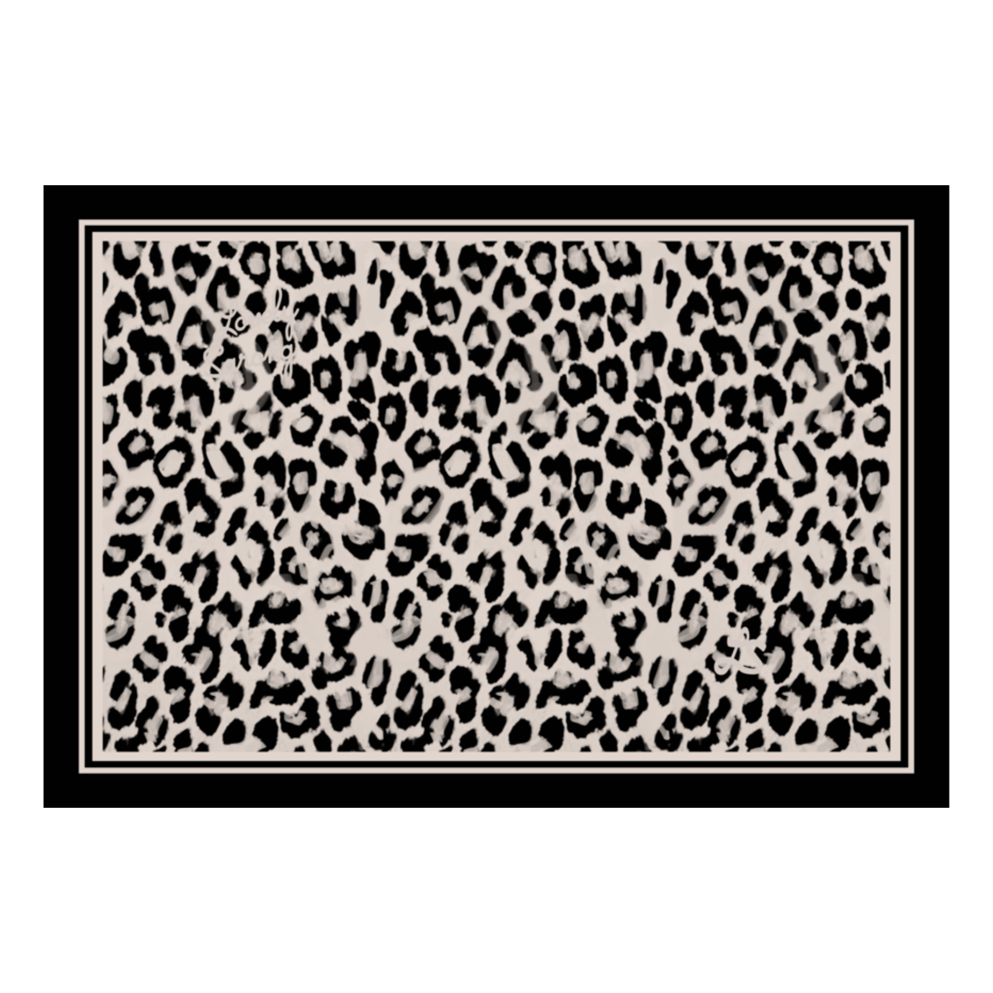 PAREO LEOPARD BLACK 1