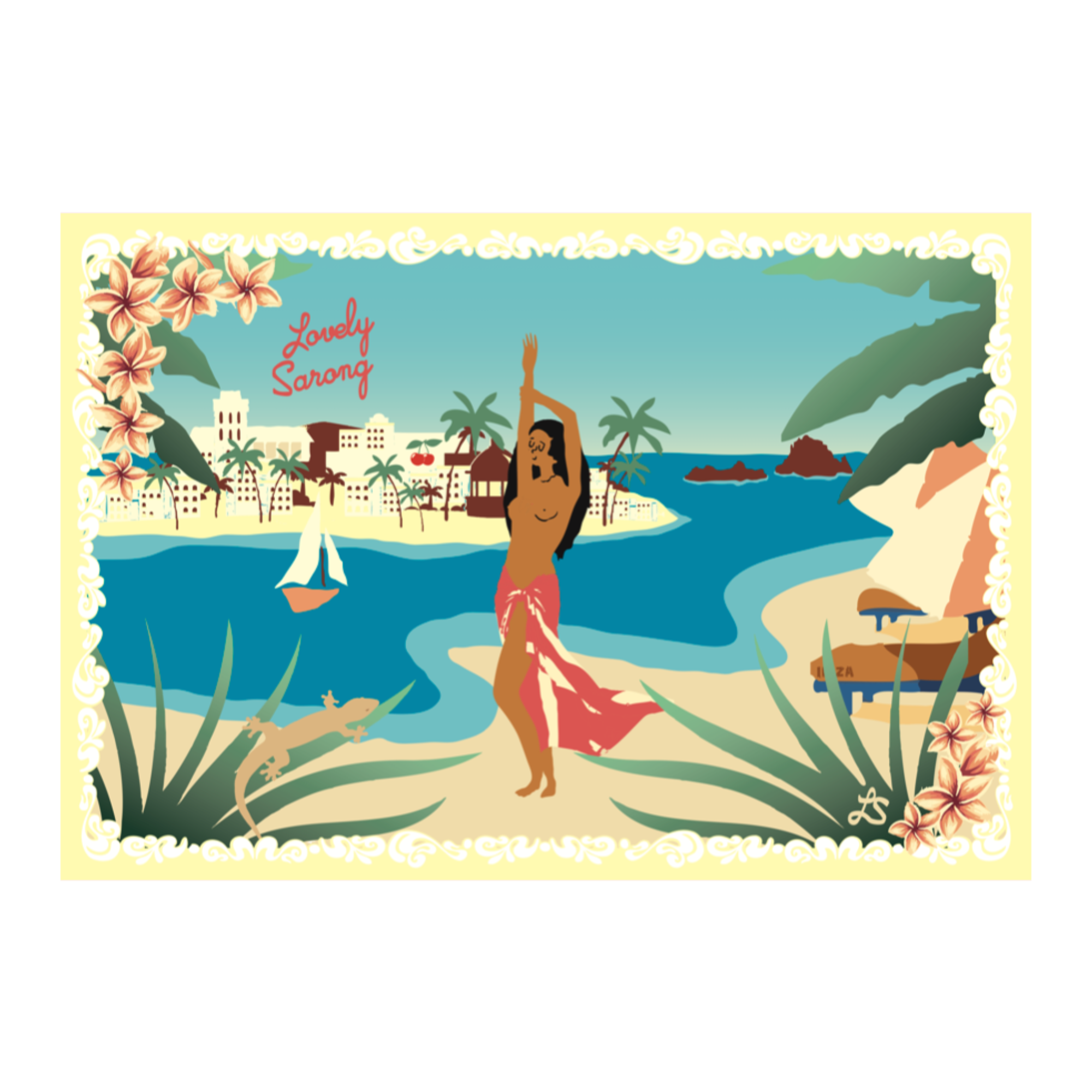 PAREO IBIZA YELLOW