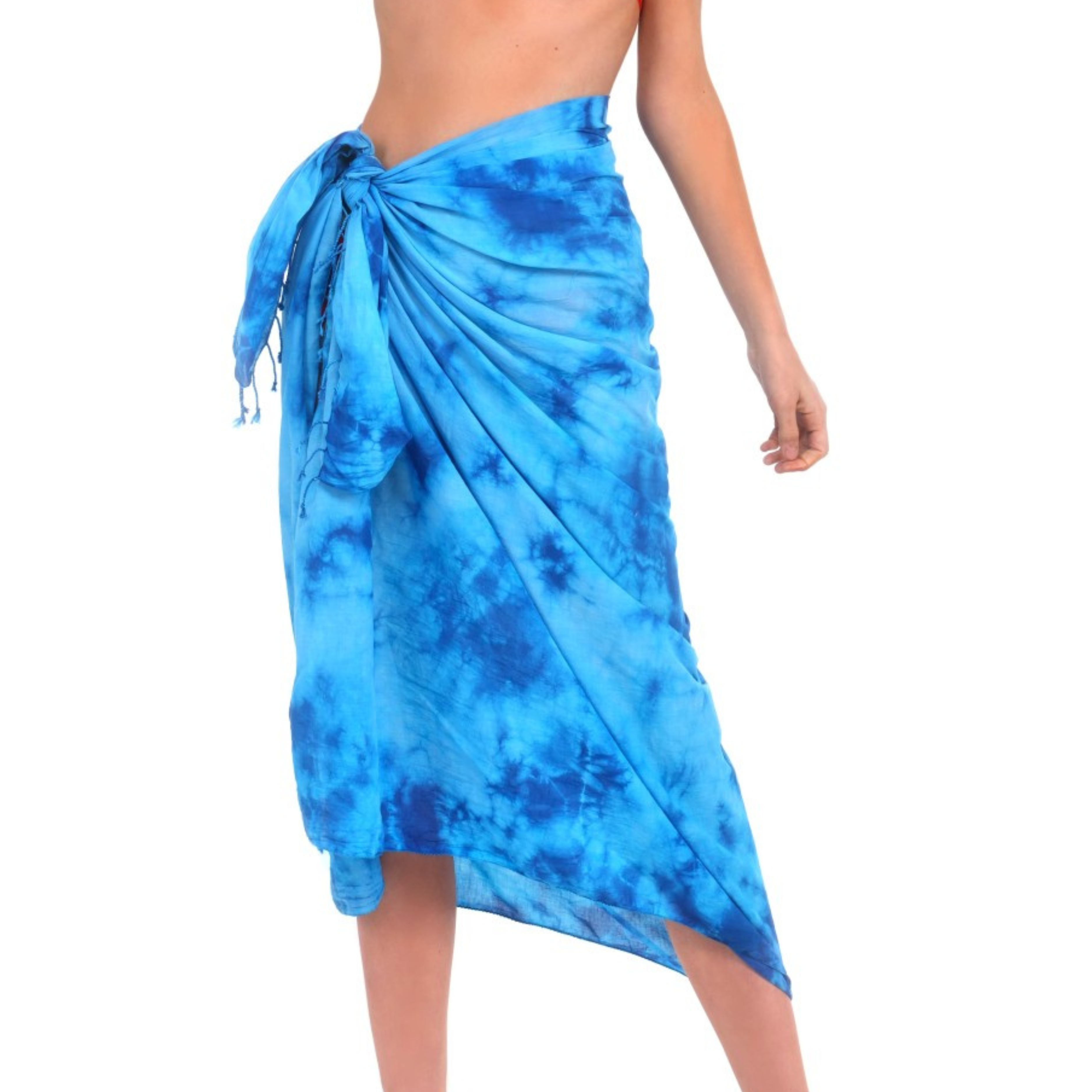 TIE & DYE BLUE PAREO