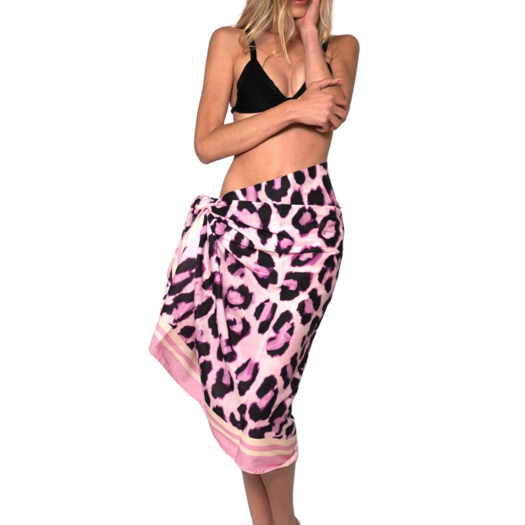 PAREO LEOPARDO PINKY