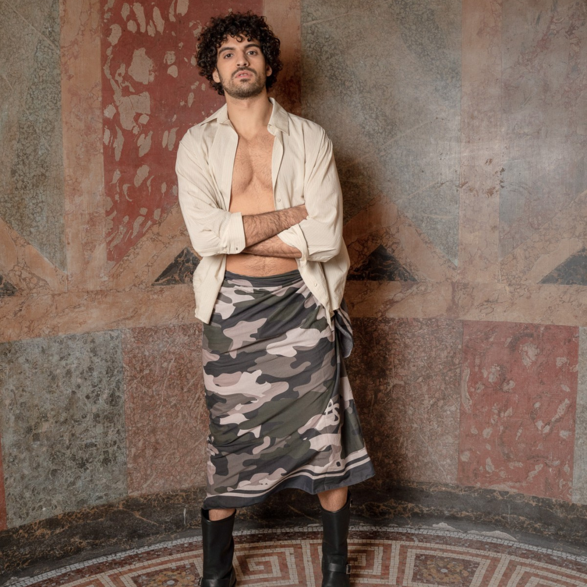PAREO CAMO BLACK 1