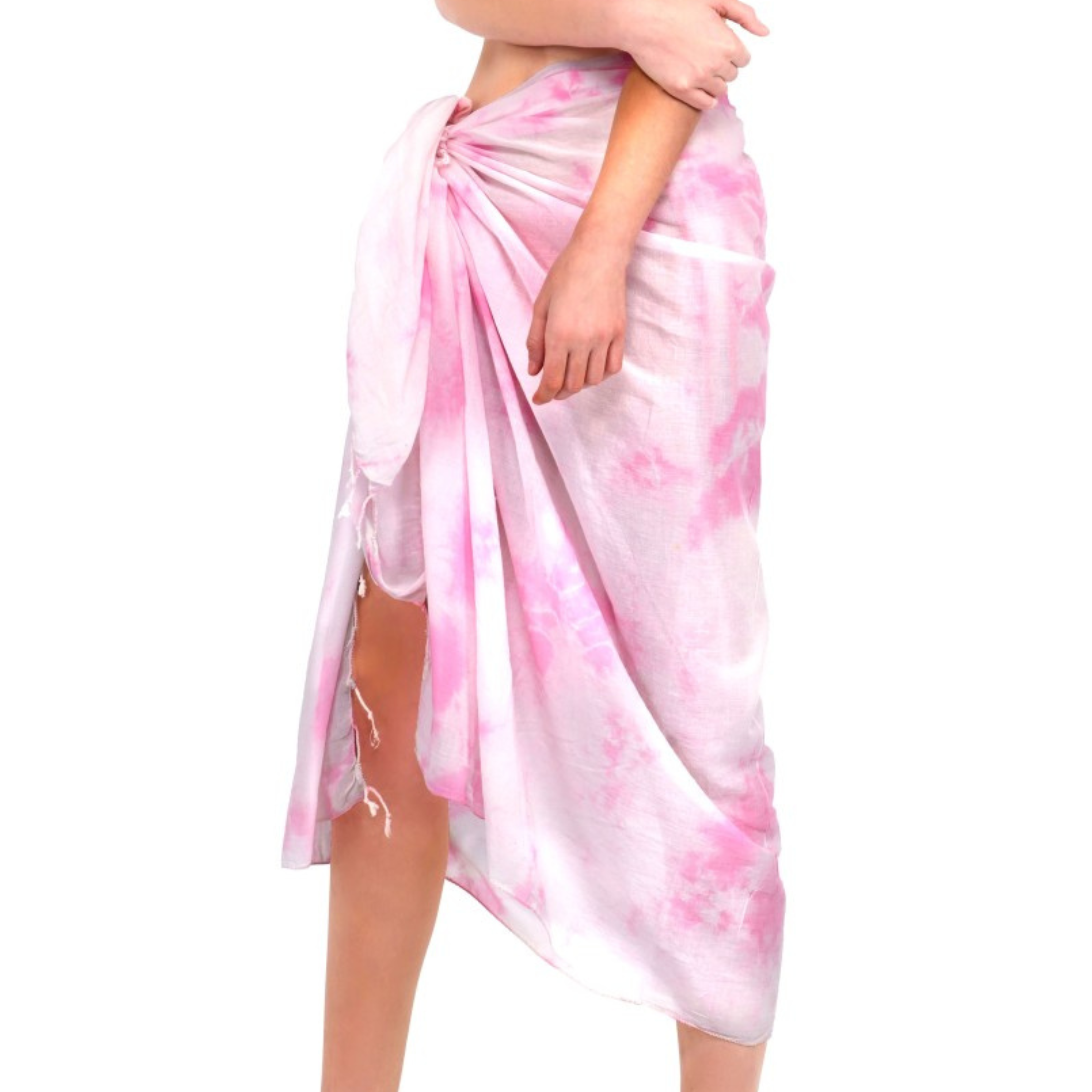 TIE & DYE PAREO PINKY SUAVE