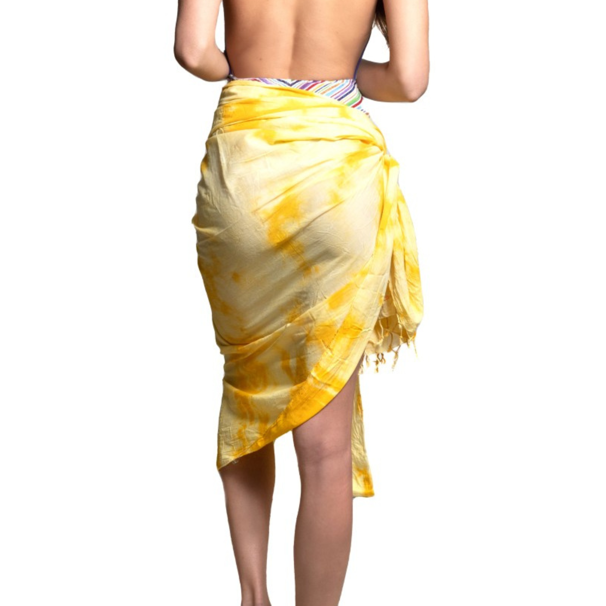 TIE & DYE GOLD PAREO