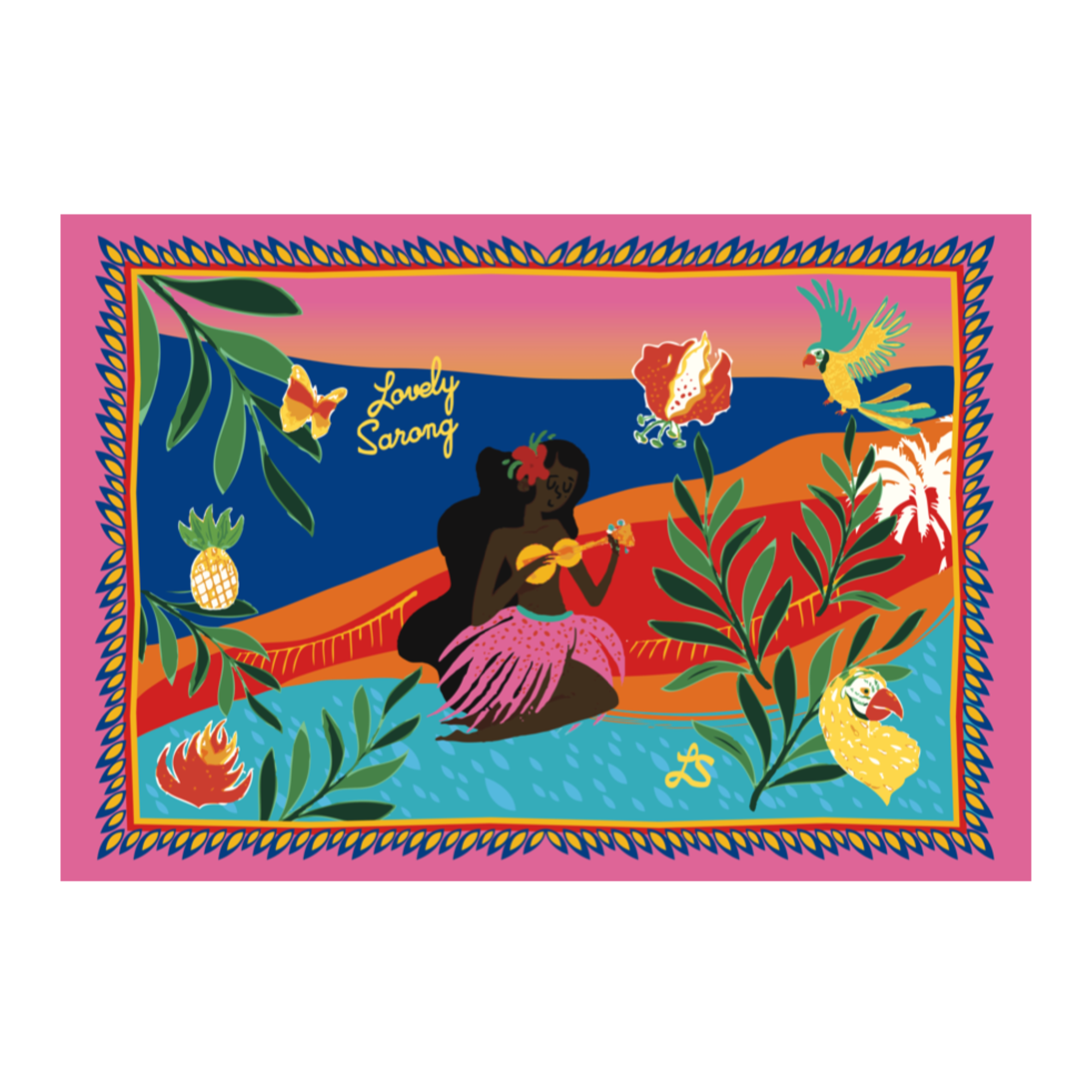 PAREO BORA BORA PINKY