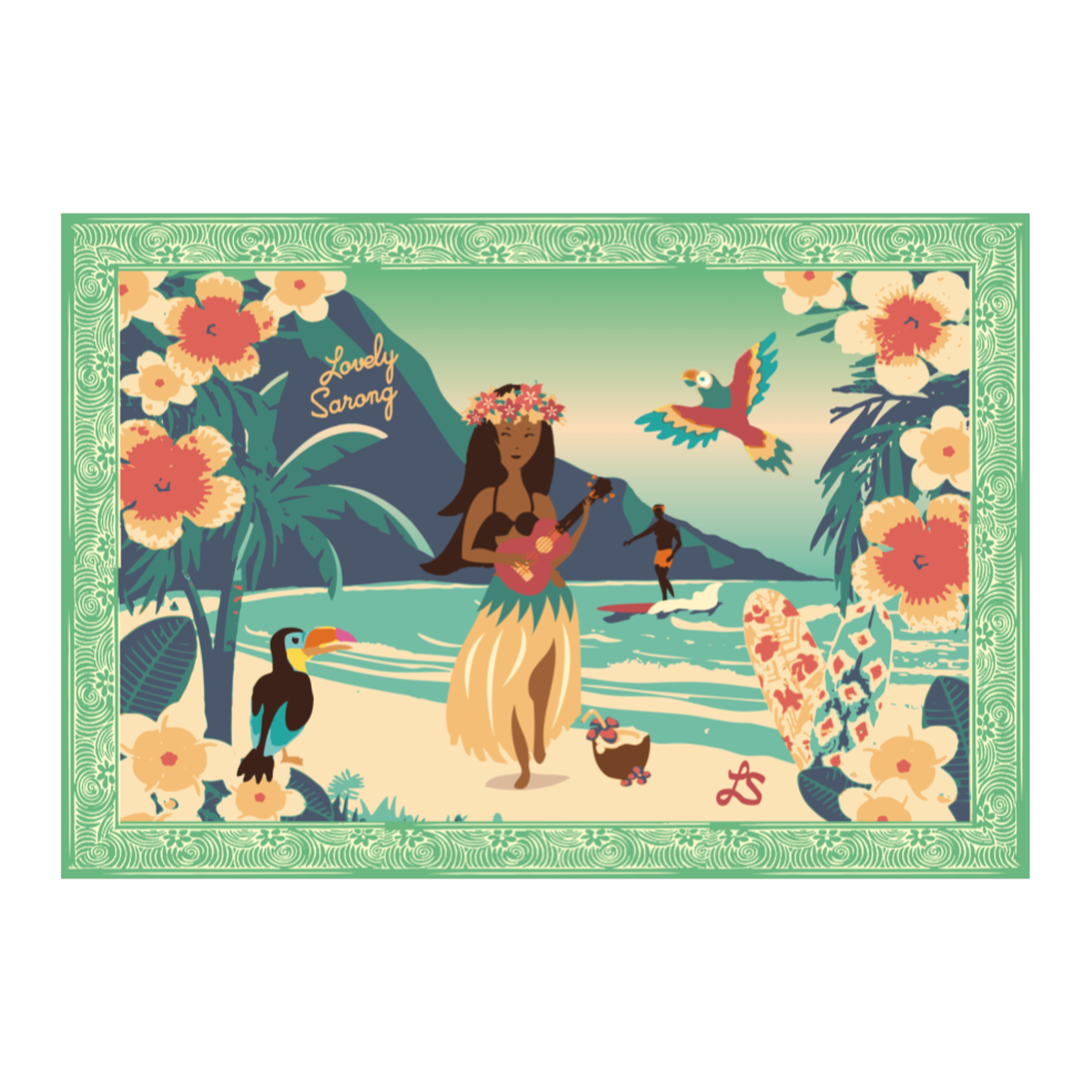 PAREO HAWAII ALMOND