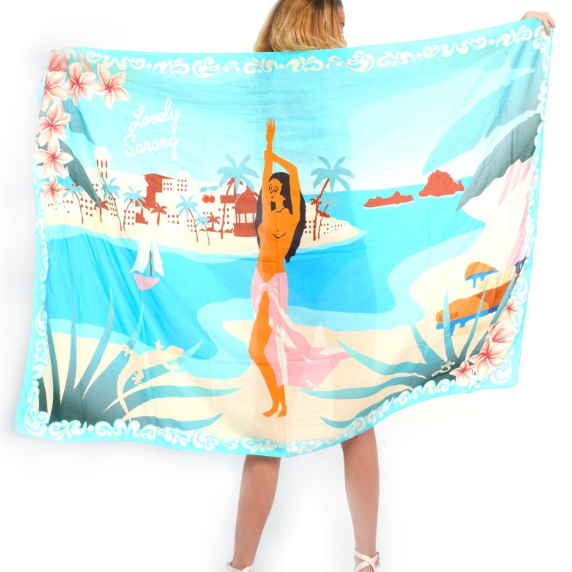 PAREO IBIZA BLEU