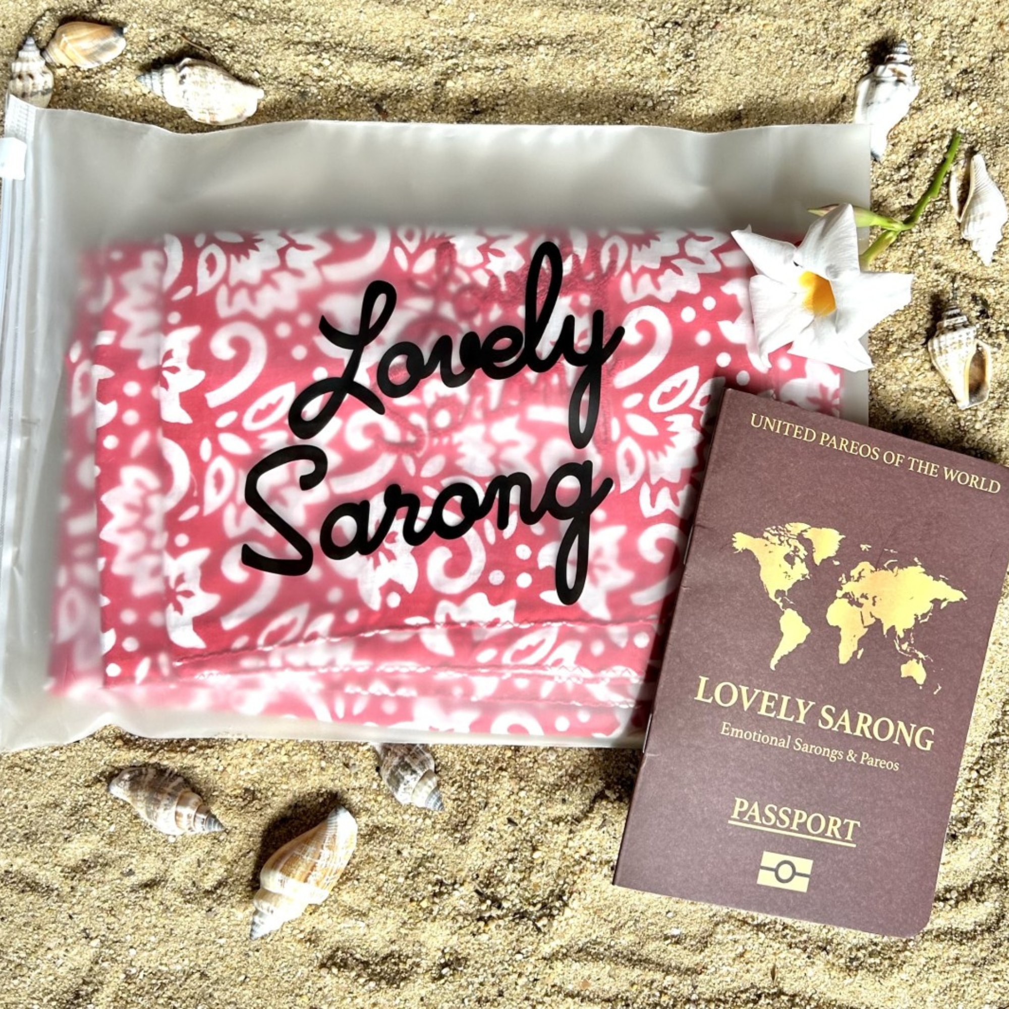 PAREO BANDANA ROJO