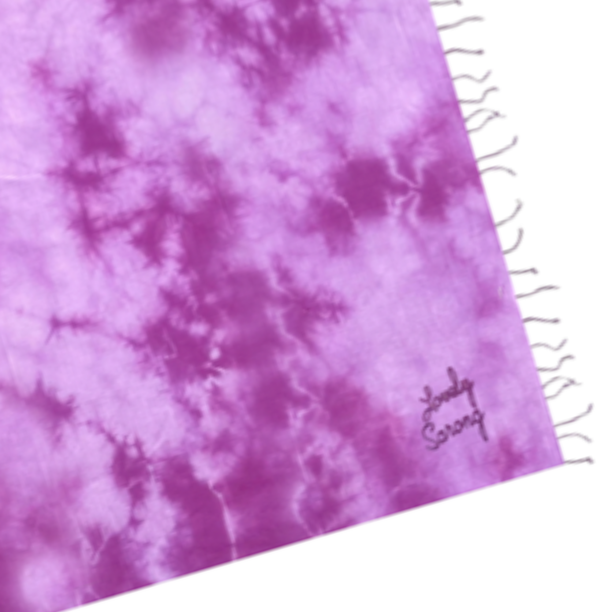 TIE & DYE PURPLE PAREO