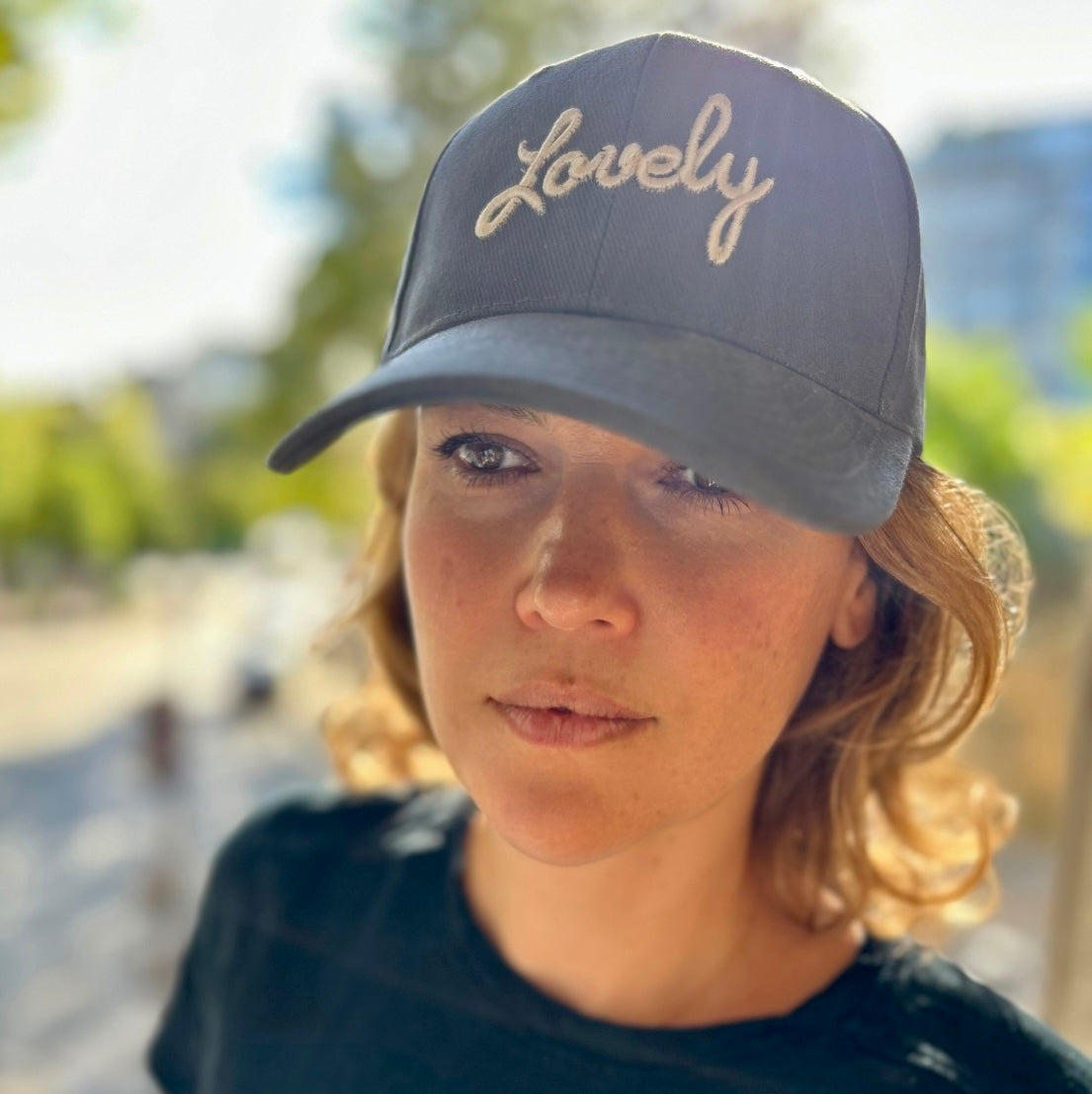 Lovely Gray Baseball Cap