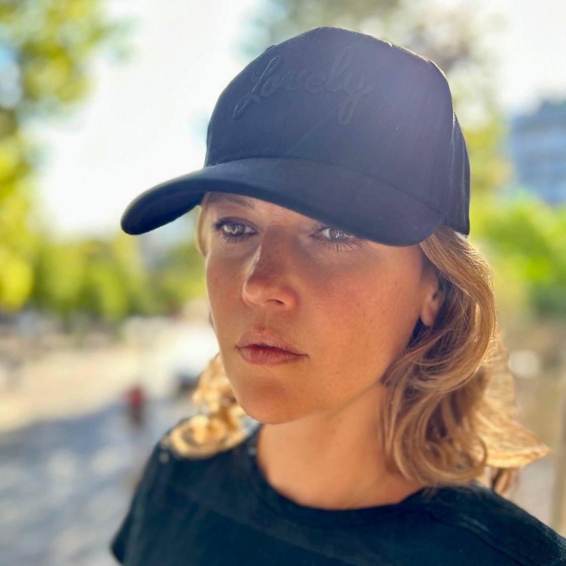 Casquette Baseball All Black - LOVELY SARONG