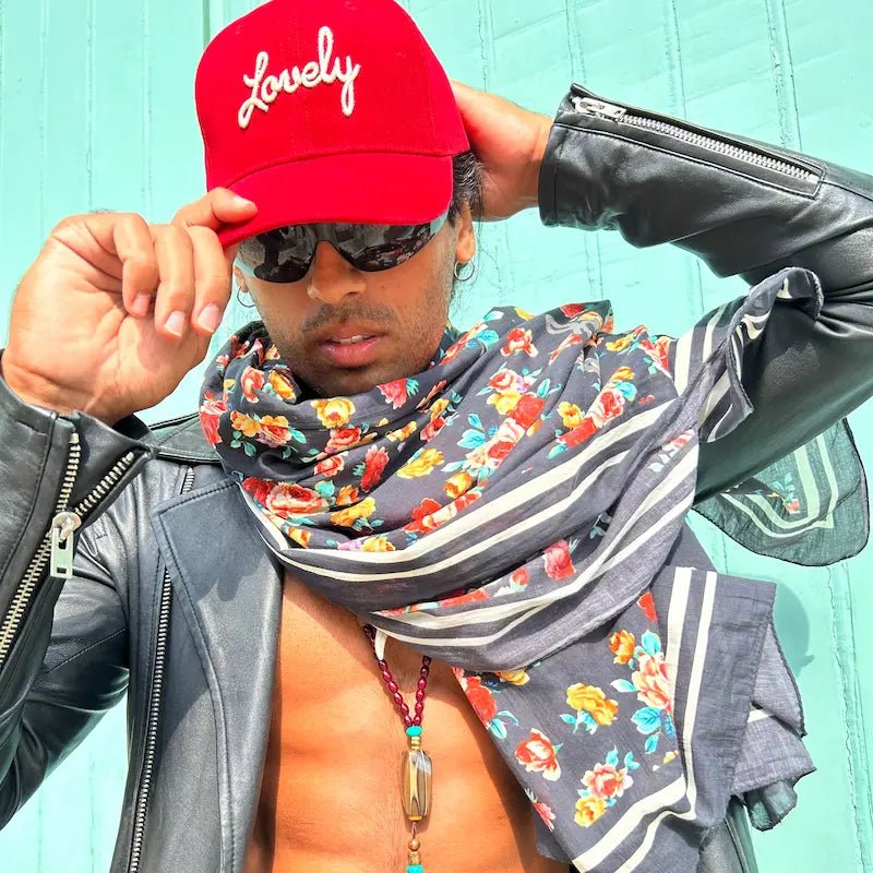 Casquette Baseball Lovely Rouge - LOVELY SARONG