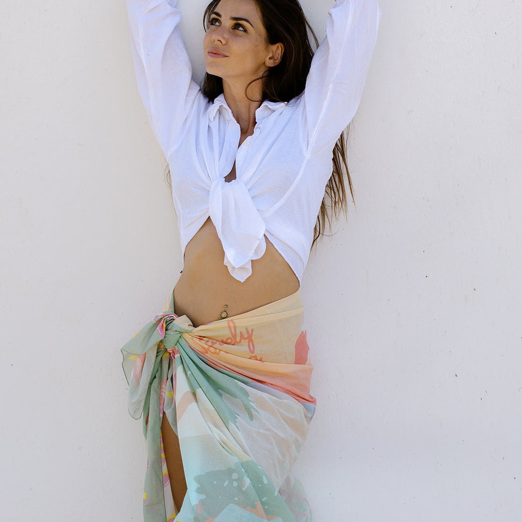 PAREO GALAPAGOS KAKI - LOVELY SARONG
