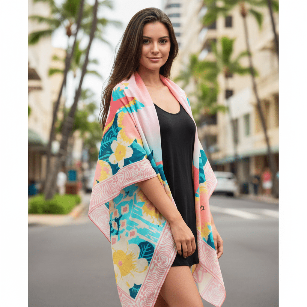 PAREO HAWAII PINKY - LOVELY SARONG