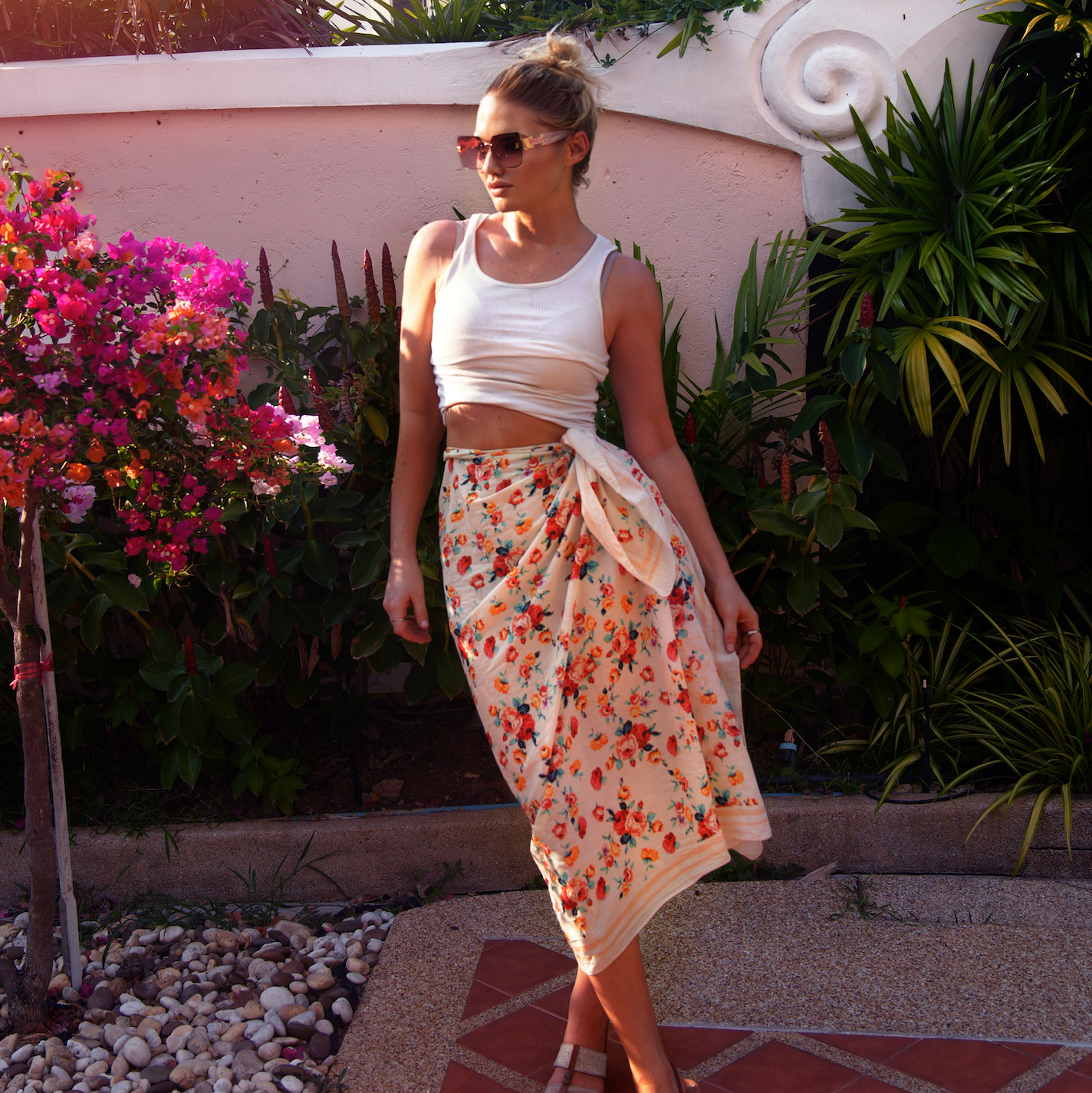 PAREO LIBERTY CREAM - LOVELY SARONG