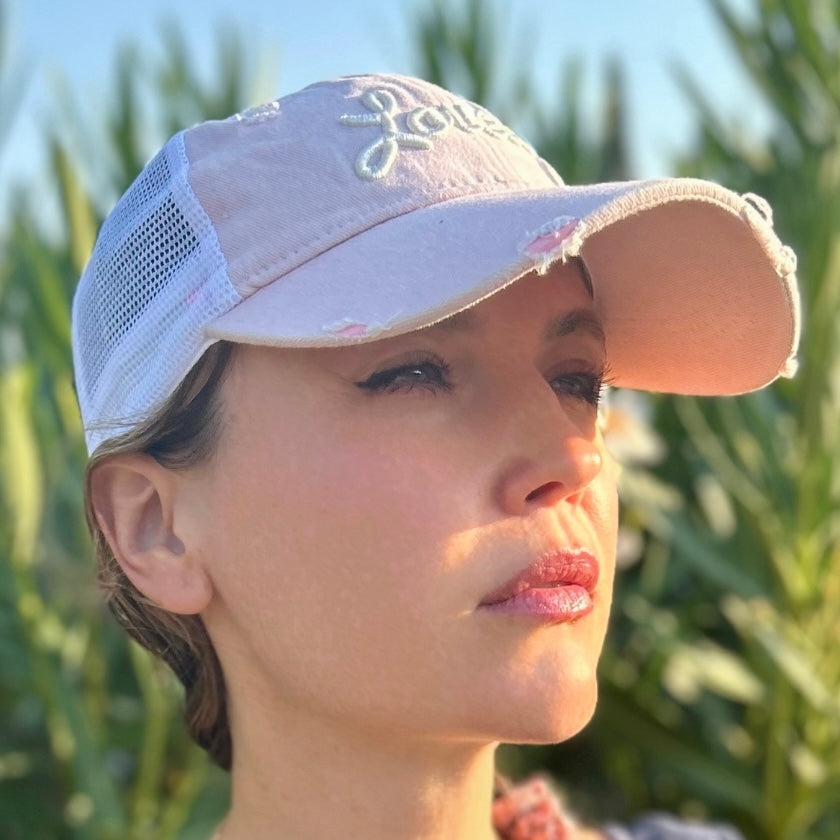 Gorra trucker Lovely Rose