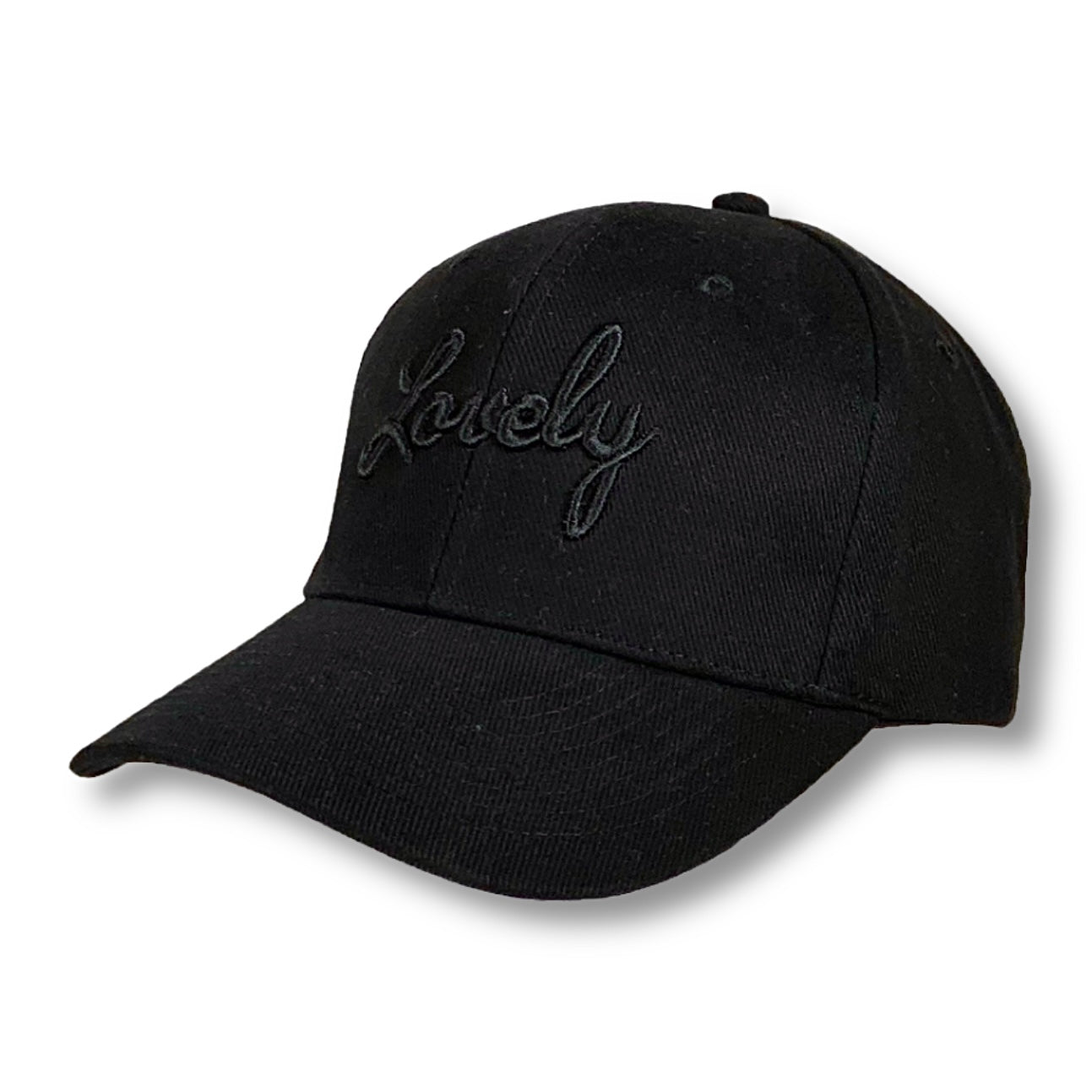 Gorra de béisbol toda negra