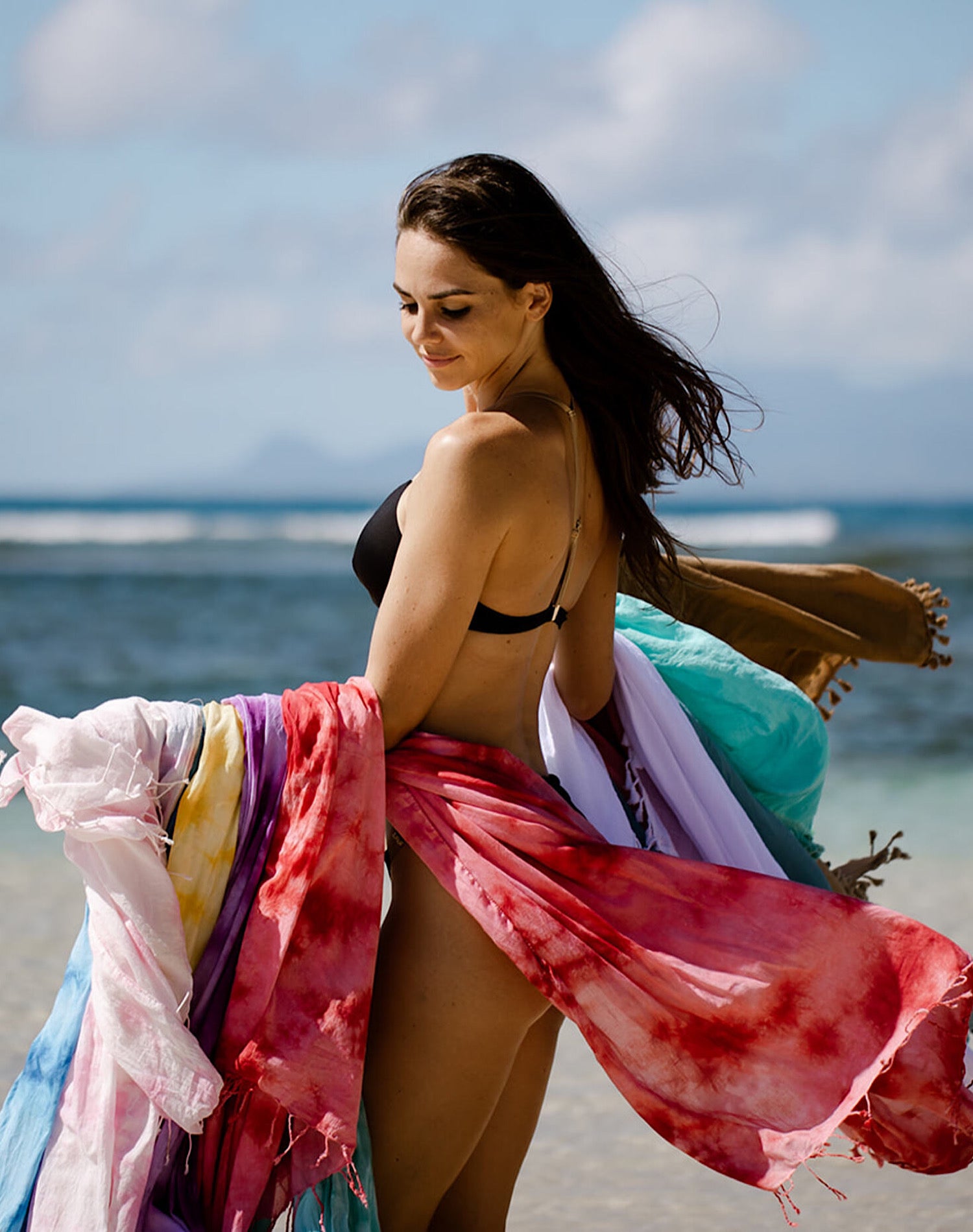 A Beach Sarong by Héliquadrisme (a French Company You'll Love