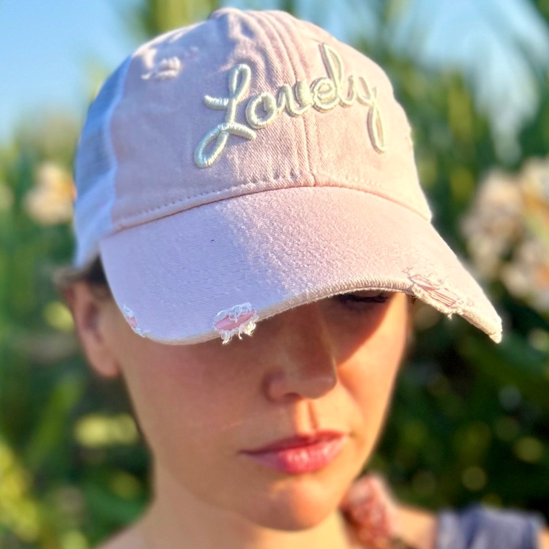 Casquette trucker Lovely Rose