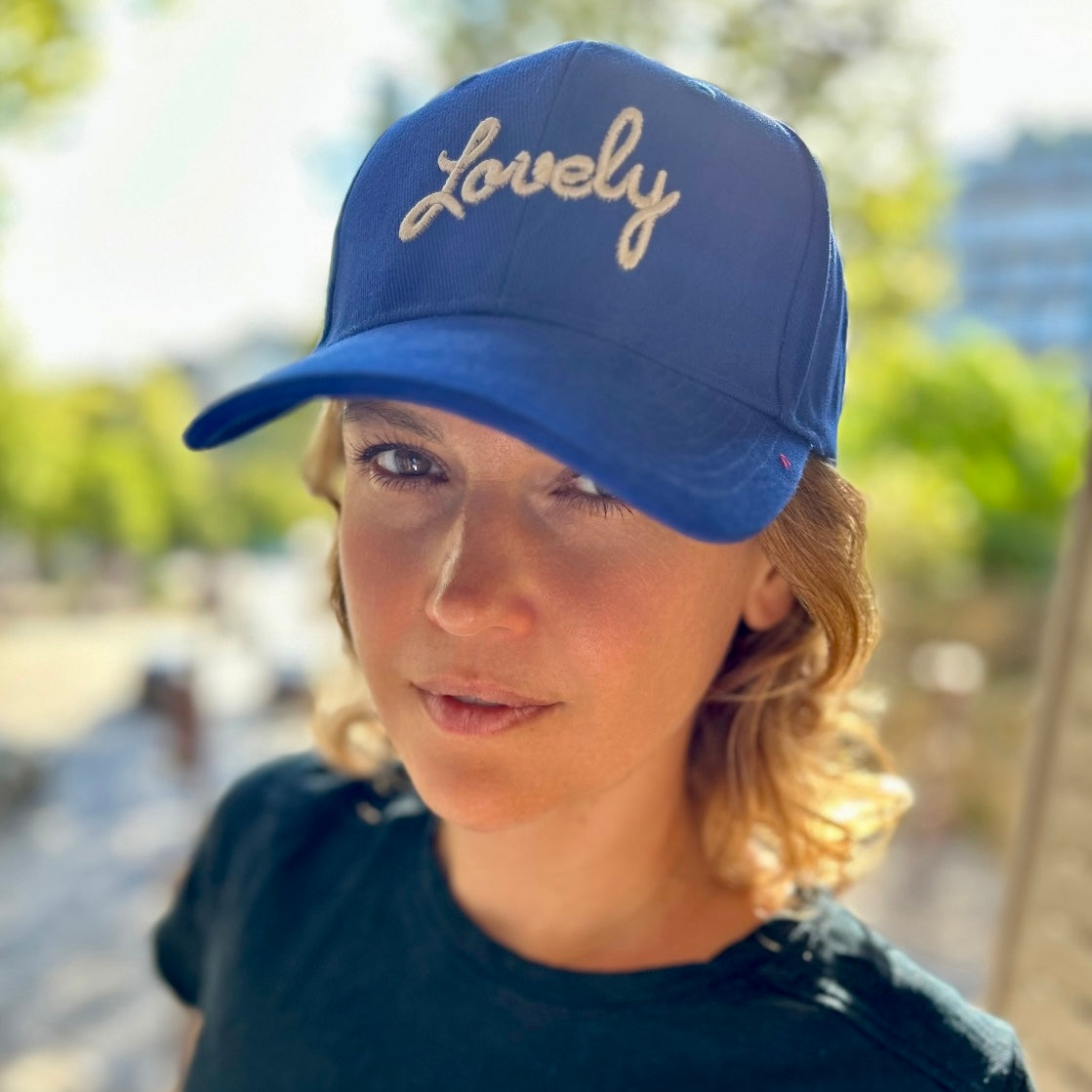 Gorra de béisbol real