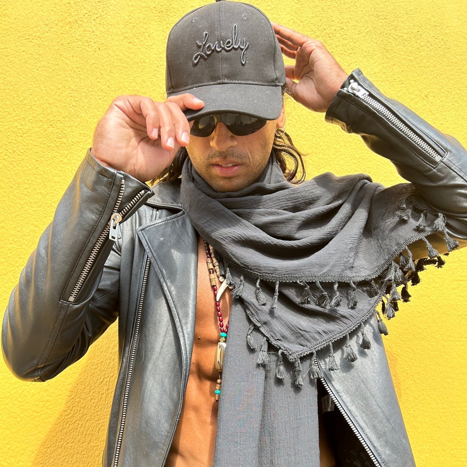 Casquette Baseball All Black - LOVELY SARONG