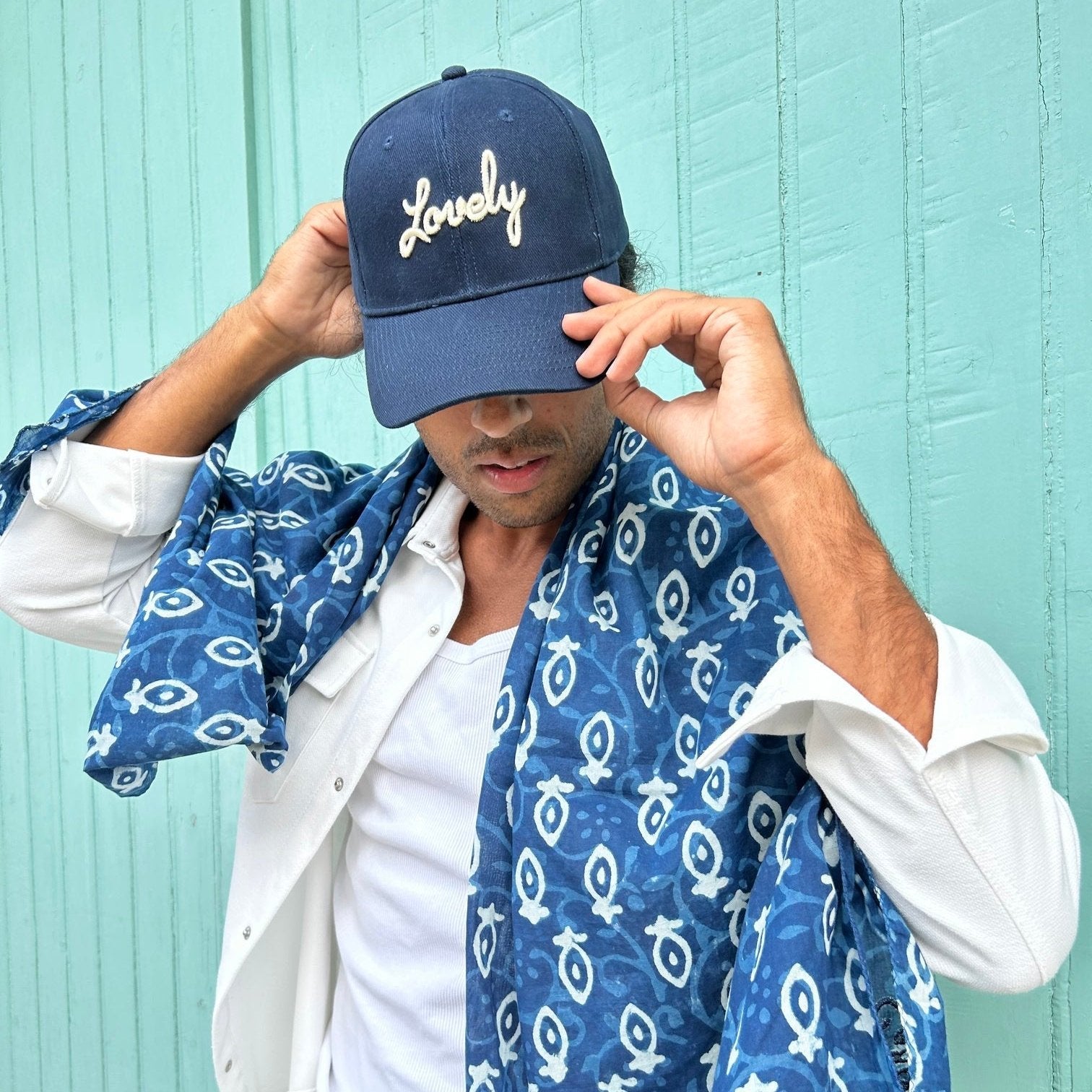 Casquette Baseball Navy - LOVELY SARONG