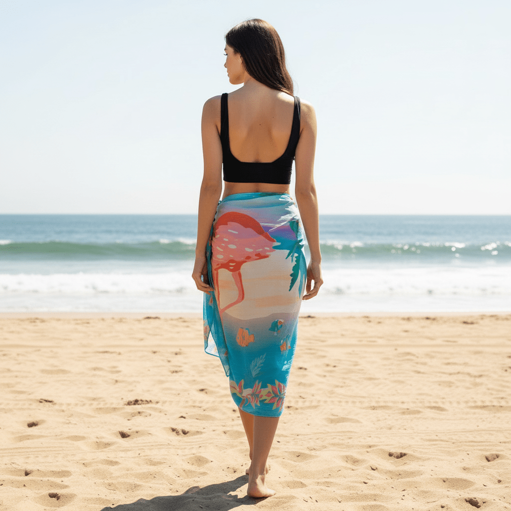 PAREO GALAPAGOS TURQUOISE - LOVELY SARONG