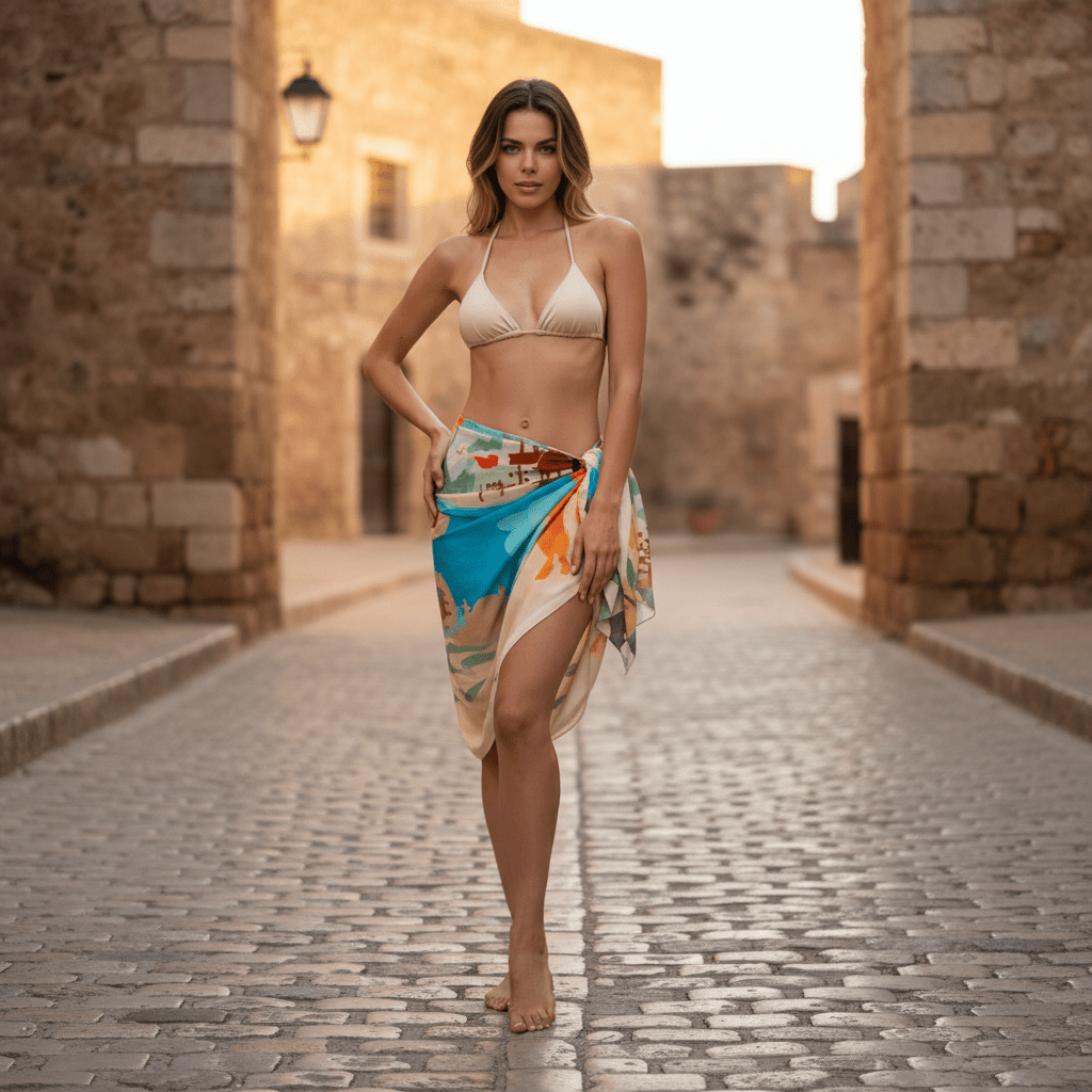 PAREO IBIZA JAUNE - LOVELY SARONG