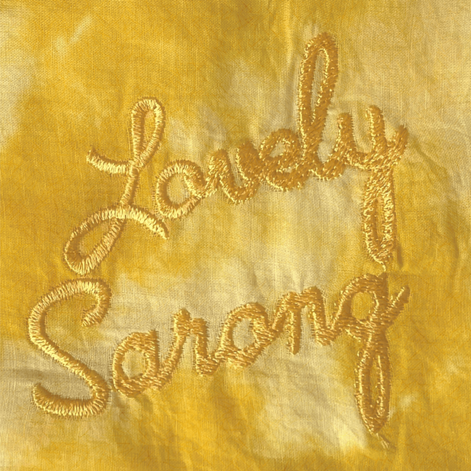 Paréo Tie & Dye Gold - LOVELY SARONG